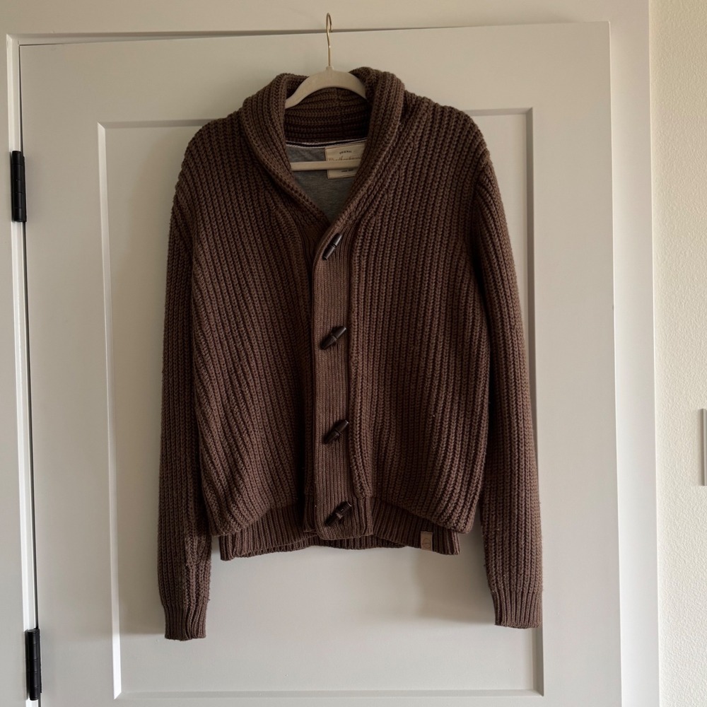 Weatherproof Button Up Sweater Jacket - image 1